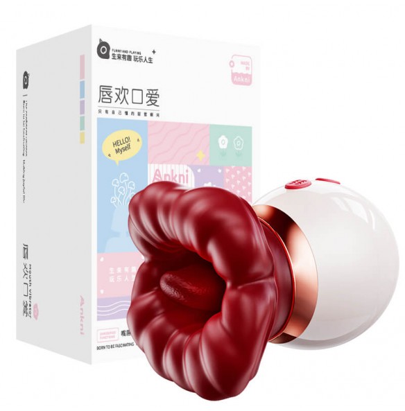 MizzZee - Mouth Love Licking Clitoris Stimulator Vibrator (Chargeable - Red) MizzZee - Mouth Love Licking Clitoris Stimulator Vibrator (Chargeable - Red)